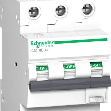 Schneider Jordfeilautomat IC60 3P 25A 30MA C 10kA