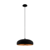 MS Mogano Pendel Ø40cm E27 Sort Kobber