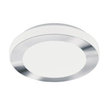 Carpi Tak/Vegg Lampe Ø30cm Krom/Hvit