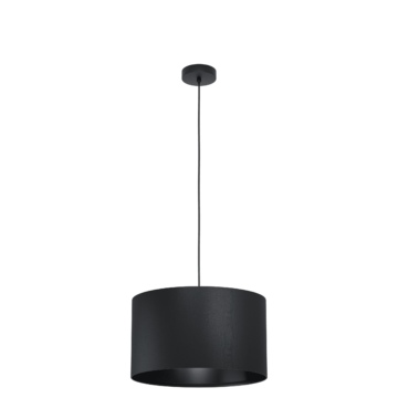 Maserlo Pendel Ø38cm 40w E27 Sort