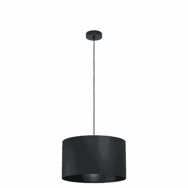 Maserlo Pendel Ø38cm 40w E27 Sort