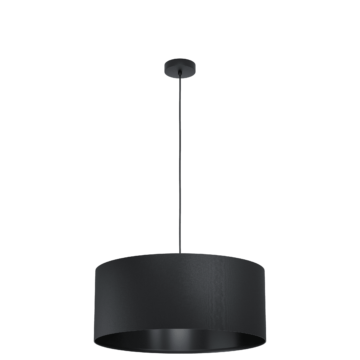 Maserlo Pendel Ø53cm 40w E27 Sort
