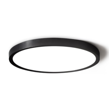 Luna Taklampe Ø30cm 3000K 18W Sort Dimbar