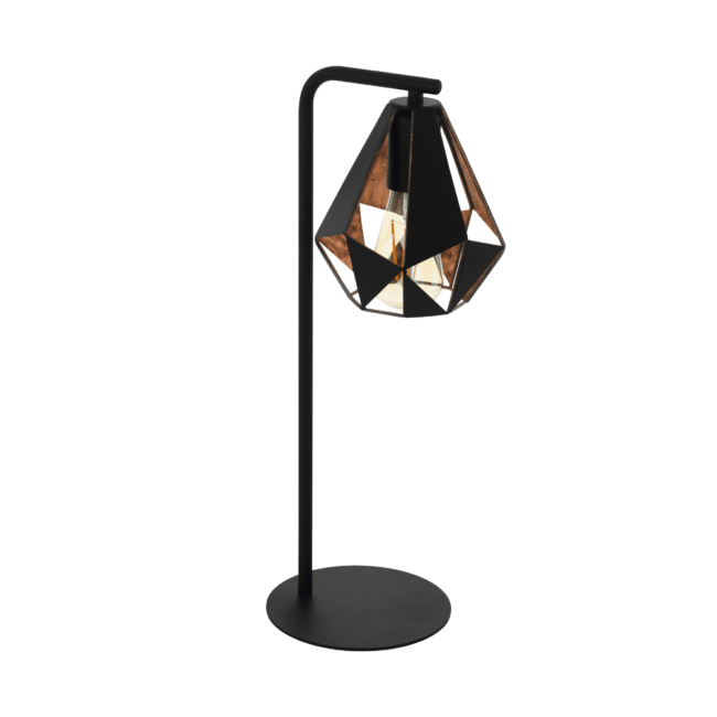 Carlton Bordlampe E27 Sort