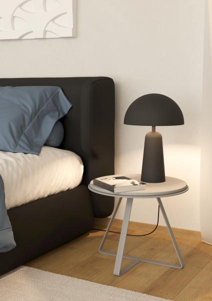 MS Aranzola Bordlampe Sort E27