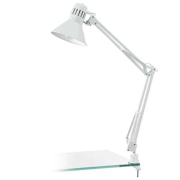 MS Firmo Bordlampe E27 Hvit
