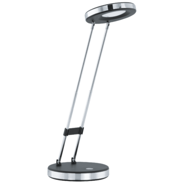 Gexo Bordlampe LED Sort/Krom
