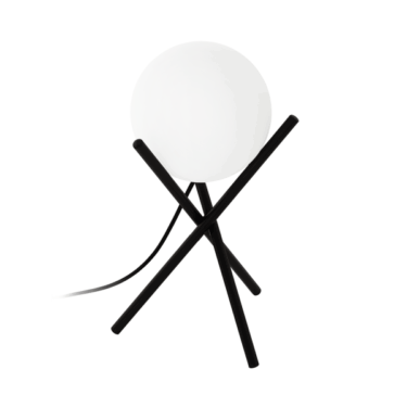Castellato bordlampe E14 Sort/Opal
