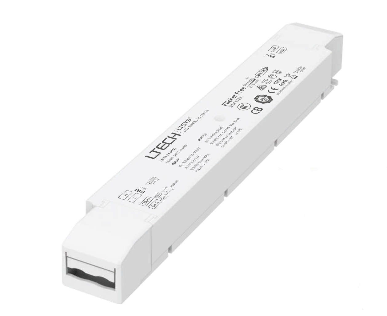 LED Dimmer 230V AC DALI Push Dimmer Controller Für DALI Driver Ballasts
