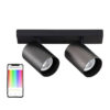 Yeelight YLDDL-0084-B Takspotlight 2 lyskilder Sort