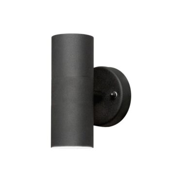 Modena Vegglampe Opp/Ned GU10 Sort