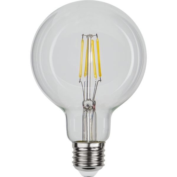 Illumination Globe E27 4W 4000K 95mm Klar Filament 470lm Dimbar