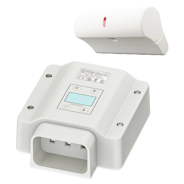 Solar Komfyrvakt Fast/Vegg Hvit