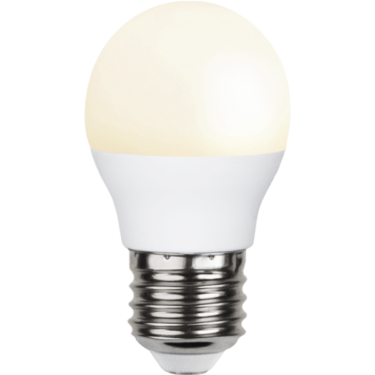336-05-02 LED Pære E27 3W 3000K 2-Pakning