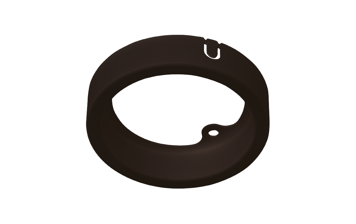LEDstar Slim Avstandsring Stål Sort 3211380