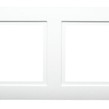 SG Soft Square Hvit 2X Ramme stål