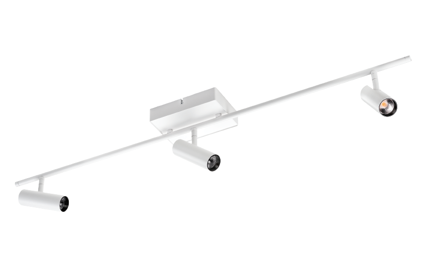SG Tube Micro Track Hvit DimToWarm 18W Dimbar