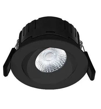 NP Lux IsoSafe LED Downlight WarmDim 8W IP44 Sort