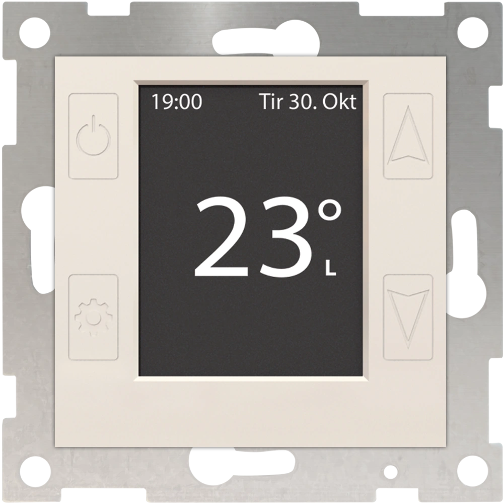 CTM Lyng mTouch One 1P 16A Polarhvit OP