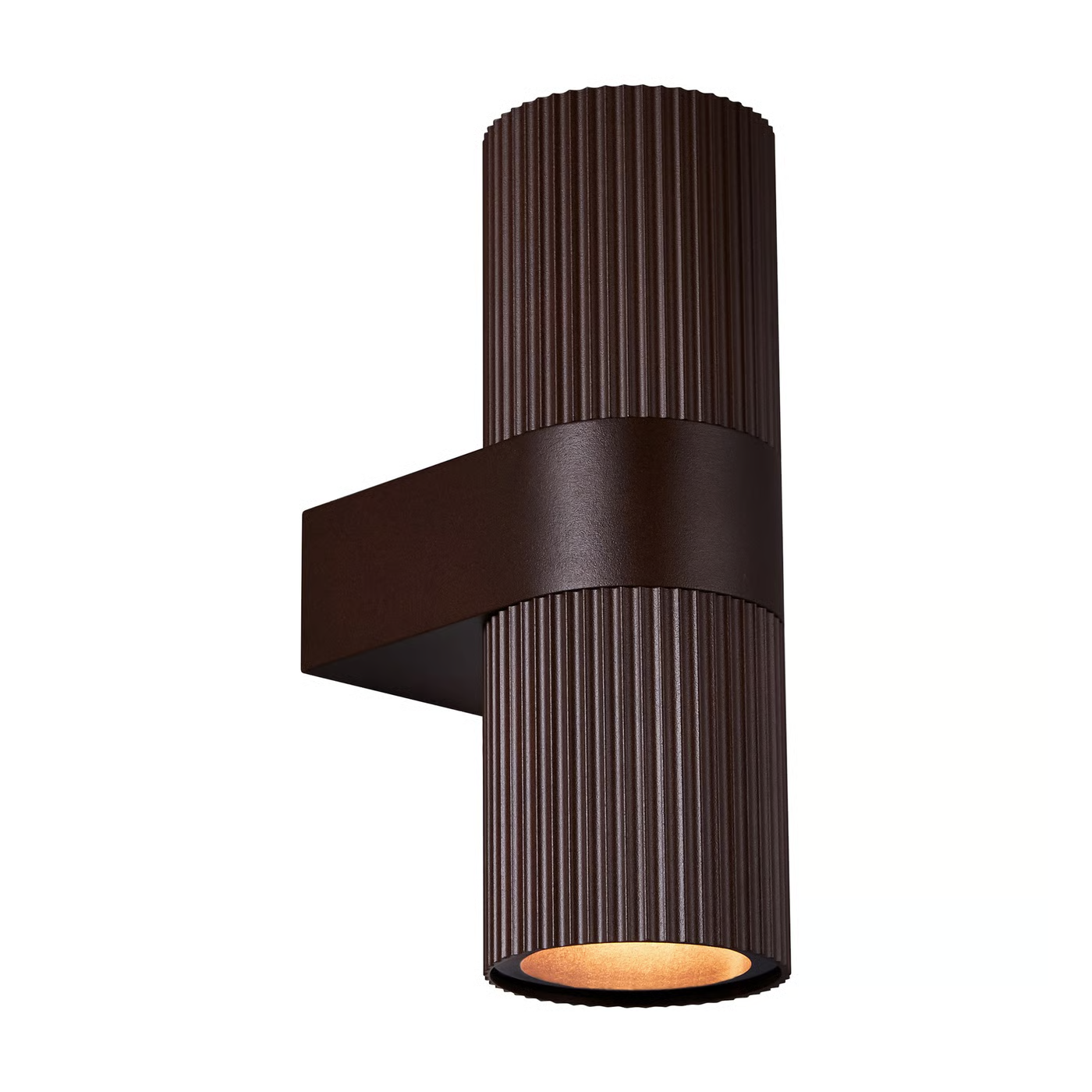 Nordlux Kyklop Ripple Vegglampe Rustfarget GU10