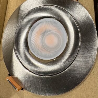 NP Optimal IsoSafe LED Downlight WarmDim 10W Børstet stål