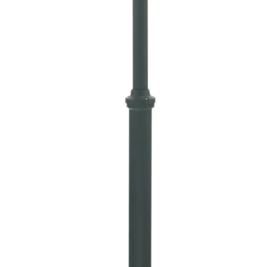 Norlys Como 372 Dobbel Stolpelampe Sort