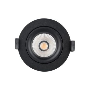 R-Line Eris 360 8W Warm Dim Matt Sort - 6PK