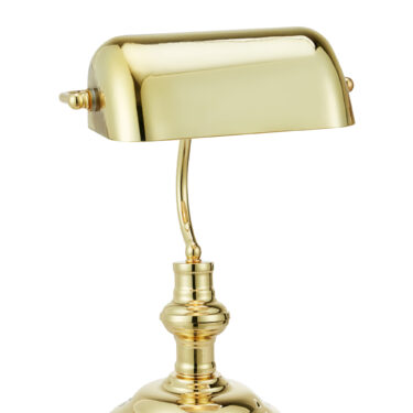 Markslöjd BANKERS Bordlampe 42 cm – Messing