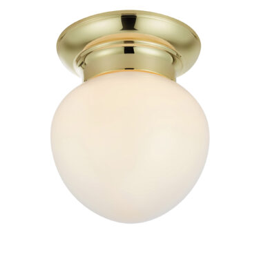 Markslöjd RONDA Baderom Taklampe IP44 Hvit/Messing