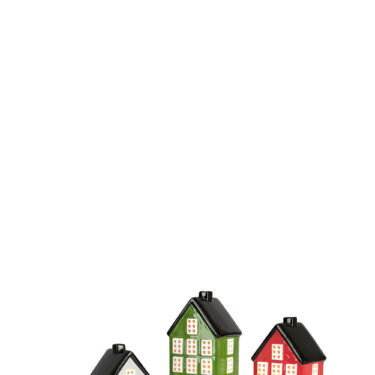 Markslöjd PORTREE Borddekorasjon 3-sett – Flerfarget