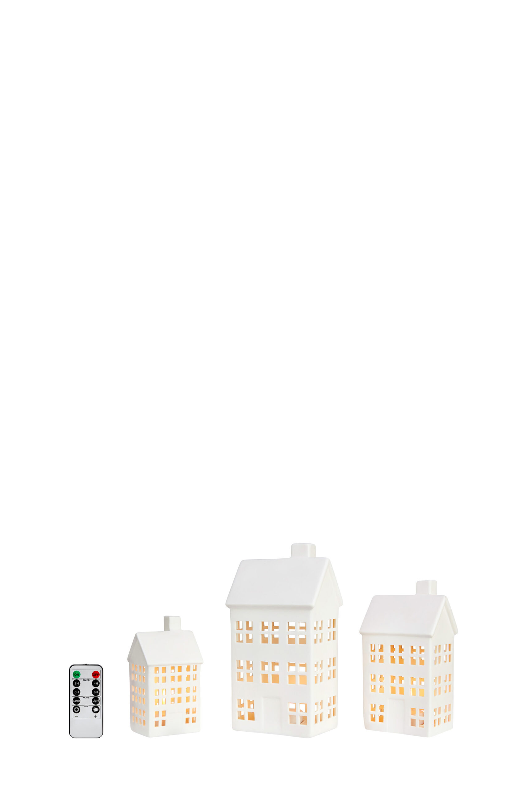 Markslöjd ETON Borddekorasjon 3-sett – Hvit