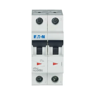 Eaton Overbelastningsvern 50A 2P OV 10kA MCB i høy kvalitet