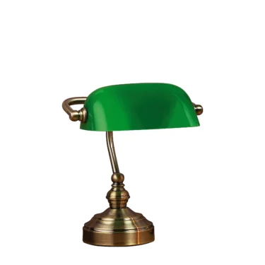 Markslöjd BANKERS Bordlampe 25 cm – OksidGrønn