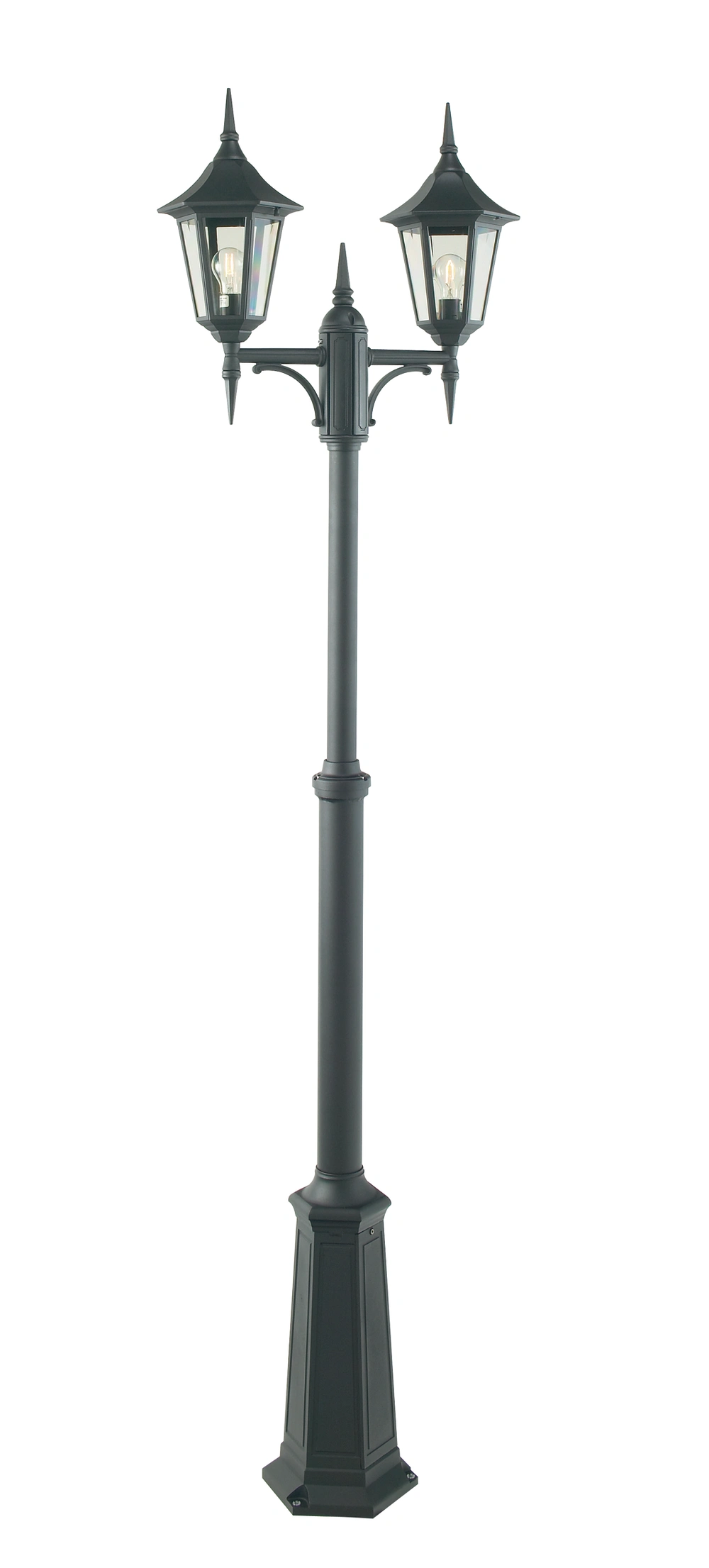 Norlys Modena 302 Stolpelampe E27 IP54 – Sort
