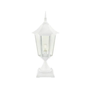 Norlys Modena 384 E27 Portstolpelykt IP44 – Hvit