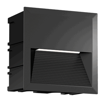 TL Berg B2 – Innfelt utelampe 3000K IP65 Sort