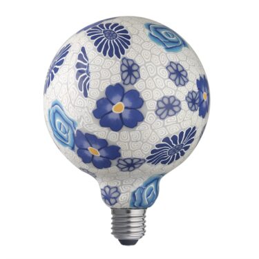 Dekor Globepære Flower 125mm E27 1.6W 2700K Dimbar