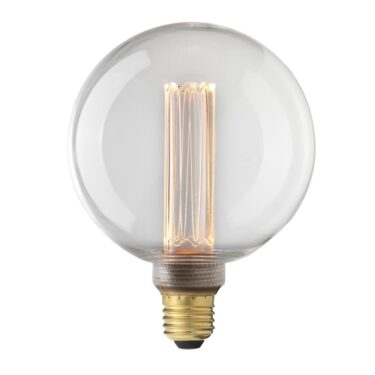 Dekor glob lyspære 125mm E27 1800K dimbar 3.5W klar