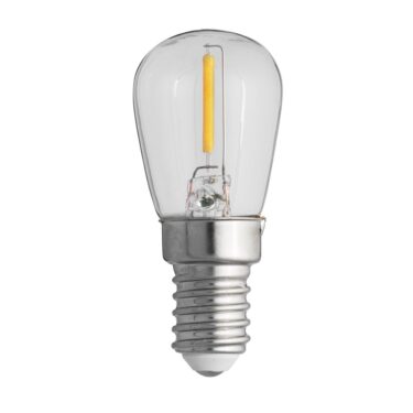 E14 LED Pære Klar 0.8W 2700K 50lm – Unison CLASSIC