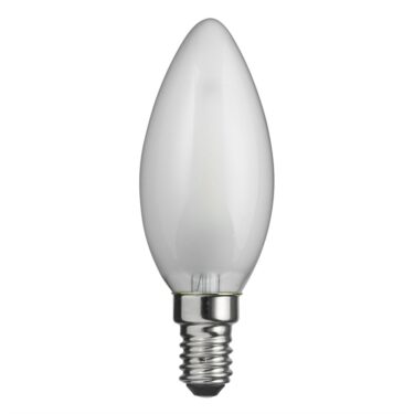 LED Kronelyspære E14 0.8W 2700K Matt 80lm – Unison CLASSIC