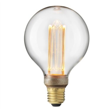 LED glob E27 100mm 1800K dimbar 3,5W klar Unison