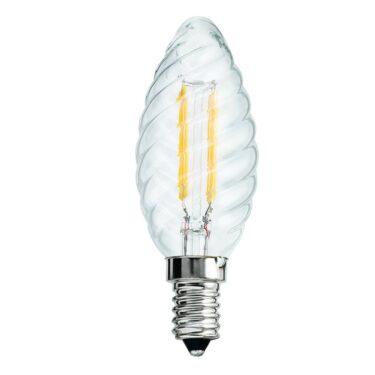 LEDISON vridd vintage kronelys klar E14 4W 2700K dimbar