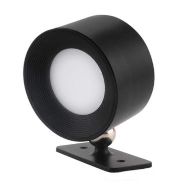 Oppladbar vegglampe LED sort dimbar Batteri