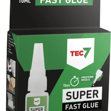 Tec7 Superlim 10 ml – Hurtiglim Glass, Metall og Plast