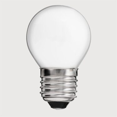 UNI-WHITE Klotpære Opal E27 4W 2700K Dimbar