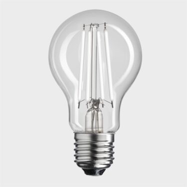 UNI-WHITE Standardpære Klar E27 8W 2700K
