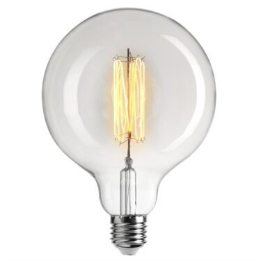 Unison Edison LED Glob 125 Klar E27 2W 2200K Dimbar