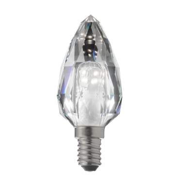Unison Kronlys Krystall E14 4.3W 4000K Dimbar LED-pære