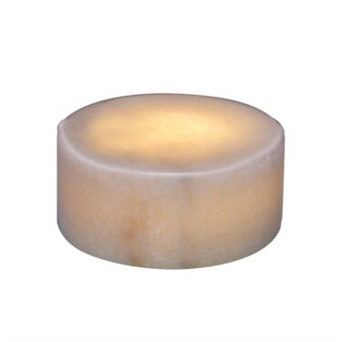 Unison Marble S Bordlys Hvit Marmor – timer