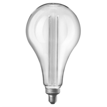 Unison Tear LED E27 165mm Klar 3.5W 3000K Dimbar